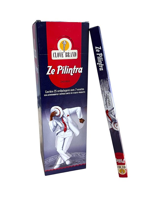 INCENSO VARETA - ZÉ PILINTRA BOX C/ 25UN