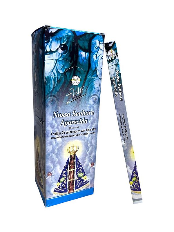 INCENSO VARETA - N. SRA. APARECIDA BOX C/ 25UN