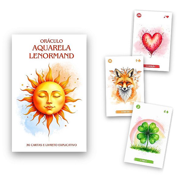ORÁCULO AQUARELA LENORMAND