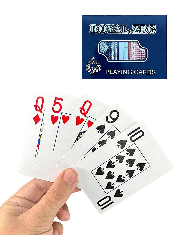 CAIXA COM 2 BARALHOS