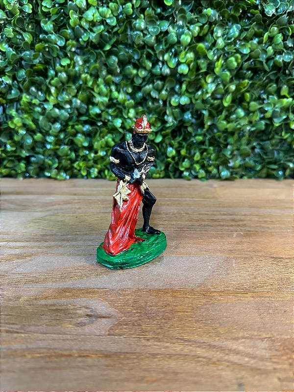 ORIXÁ PQ EXU 10 CM EM RESINA