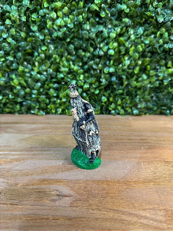 ORIXÁ PQ OBALUAE 10 CM EM RESINA