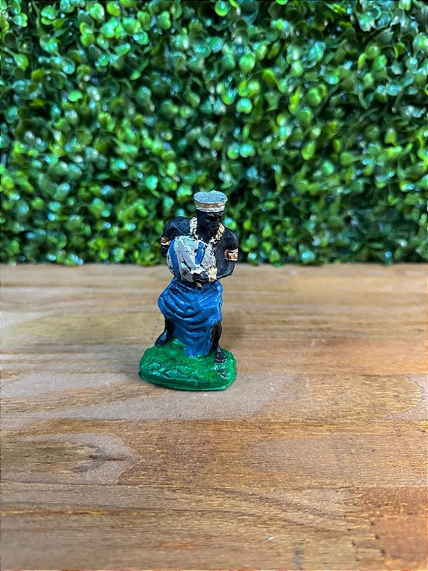 ORIXÁ PQ OGUM 10 CM EM RESINA