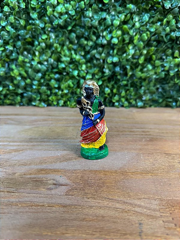 ORIXÁ PQ OXUMARE 10 CM EM RESINA