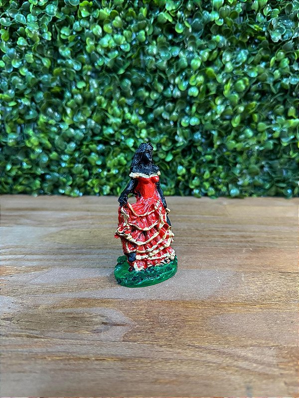 ORIXÁ PQ POMBA GIRA MARIA PADILHA 10 CM EM RESINA