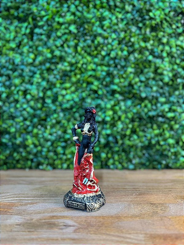 ORIXÁ M POMBA GIRA M. PADILHA 15 CM EM RESINA