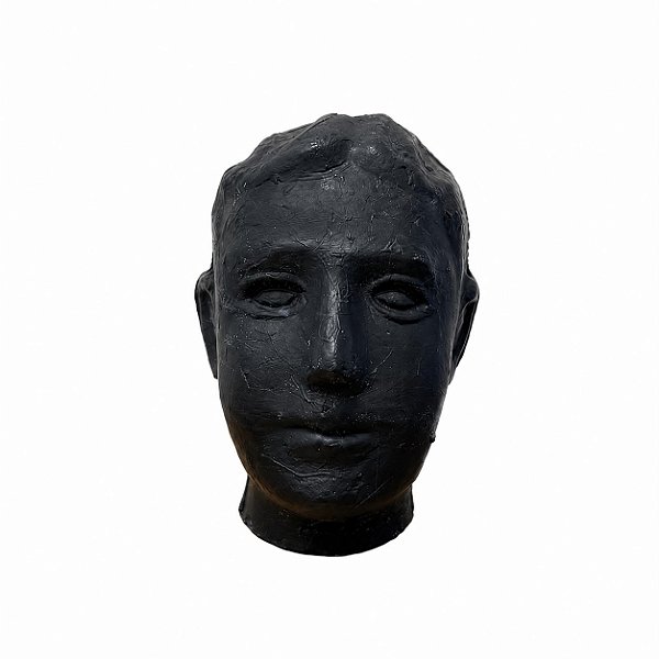 CABEÇA DE CERA MASCULINA PRETA