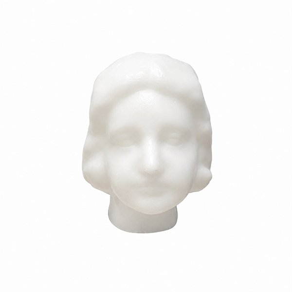 CABEÇA DE CERA FEMININA BRANCA