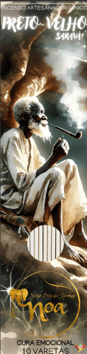 INCENSO NOA - PRETO VELHO  VARETAS