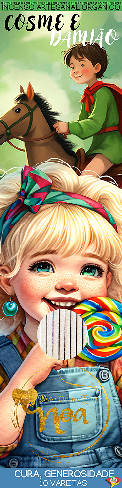 INCENSO NOA - COSME DAMIÃO  VARETAS