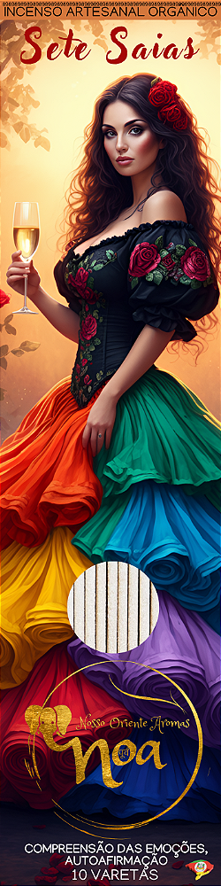 INCENSO NOA - SETE SAIAS  VARETAS