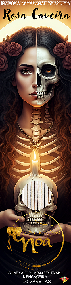 INCENSO NOA - ROSA CAVEIRA  VARETAS