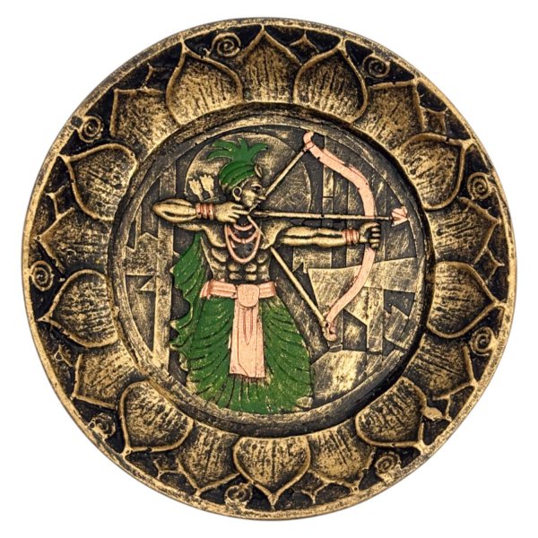 INCENSARIO PRATINHO ORIXÁ - OXOSSI