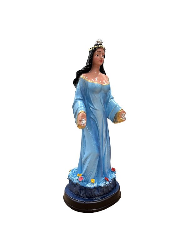 IMAGEM DE GESSO IEMANJÁ 20 CM