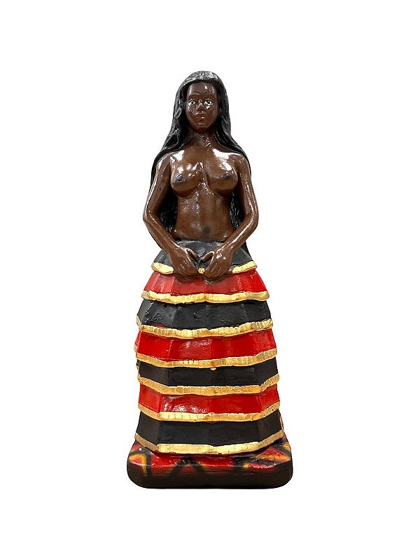 IMAGEM DE GESSO POMBA GIRA SETE SAIAS 20 CM