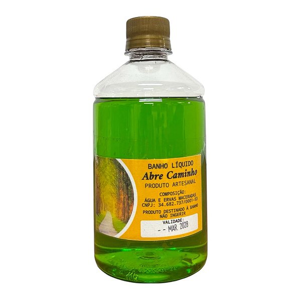 BANHO LÍQUIDO ABRE CAMINHO