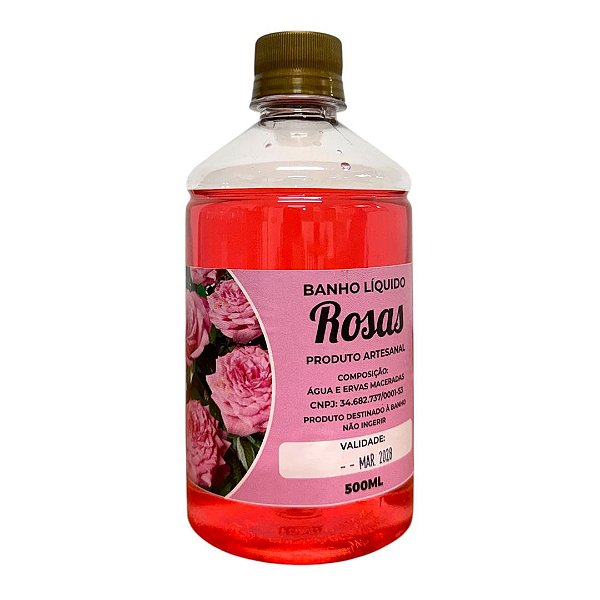 BANHO LÍQUIDO ROSAS