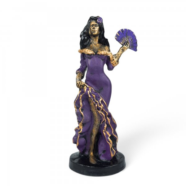 IMAGEM RESINA POMBA GIRA - MARIA MULAMBO 26 CM