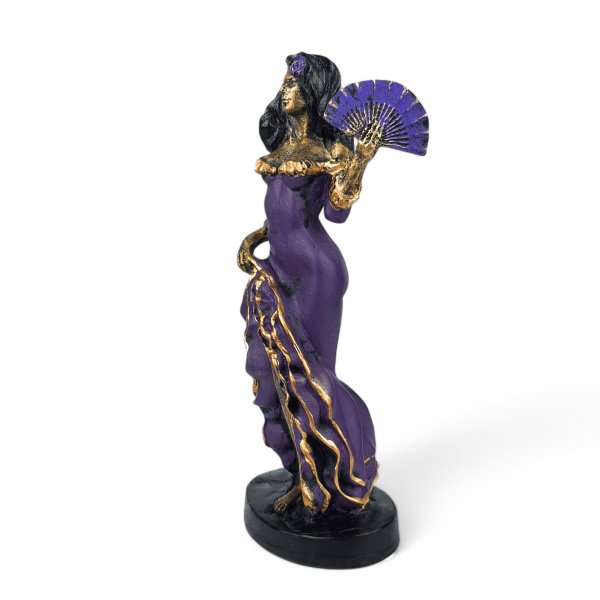 IMAGEM RESINA POMBA GIRA - MARIA MULAMBO 26 CM