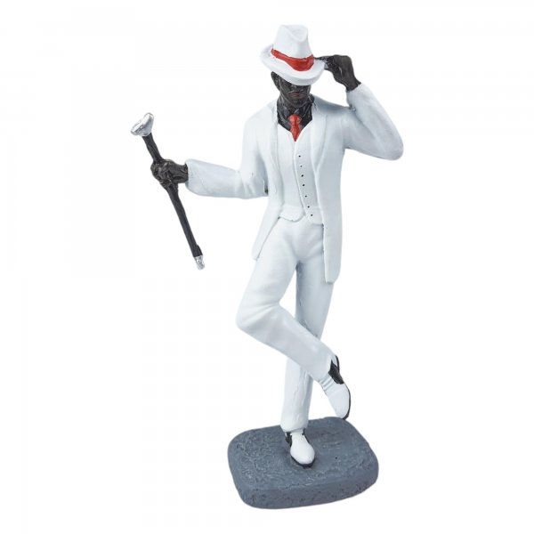 IMAGEM RESINA ZE PILINTRA C/ BENGALA 26 CM