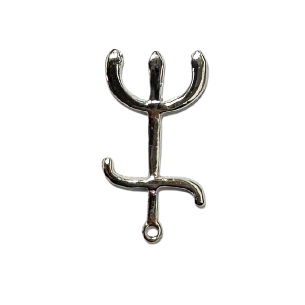 PINGENTE TRIDENTE DE POMBA GIRA 6 UNIDADES