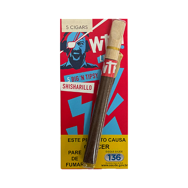 CHARUTO PITEIRA MADEIRA FRUTAS VERM 5UN