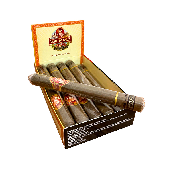 CHARUTO VASCO DA GAMA CORONA SUMATRA 10UN