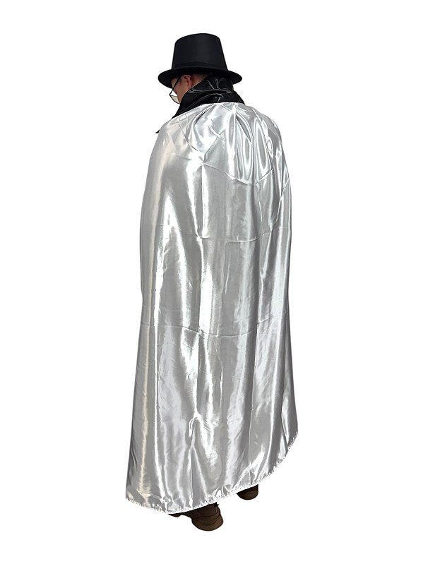 CAPA CETIM PRETA / BRANCA COM GOLA