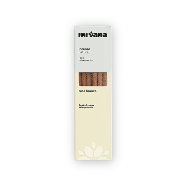 INCENSO NIRVANA ROSA BRANCA