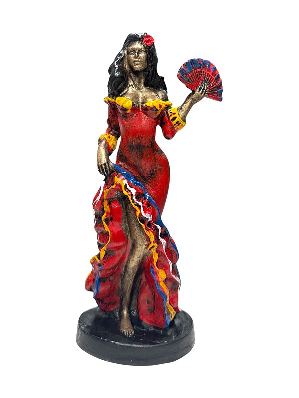 POMBA GIRA EM RESINA GRANDE