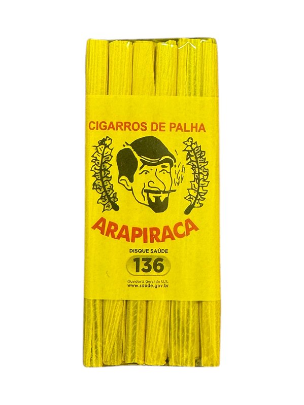 CIGARRO DE PALHA ARAPIRACA 10 MAÇOS
