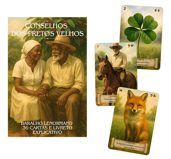 BARALHO CONSELHOS DOS PRETOS VELHOS