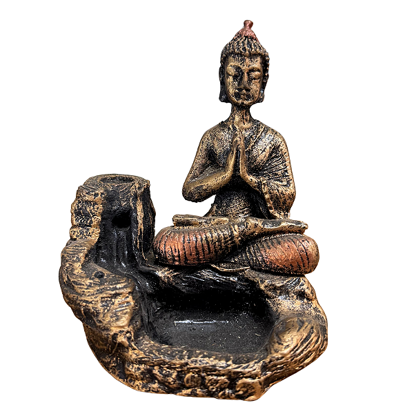 INCENSARIO CASCATA BUDA HINDU ORANDO