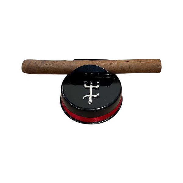 SUPORTE DE CHARUTO DECORADO EXÚ