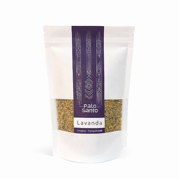 PALO SANTO RALADO COM LAVANDA 50 GRAMAS