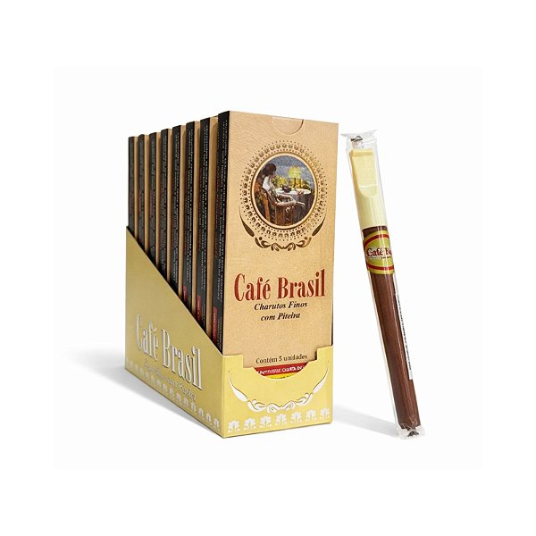 CIGARRILHA CAFÉ BRASIL CHOCOLATE