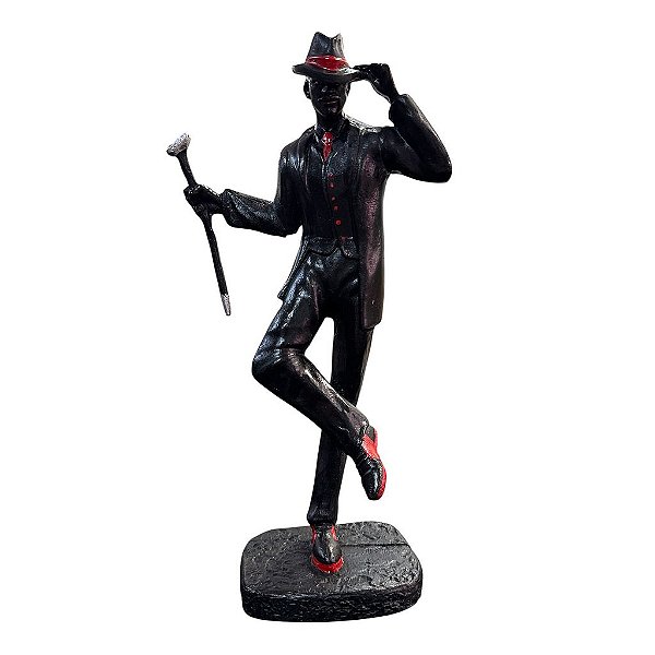MALANDRO ZE PRETINHO C/ BENGALA 26 CM