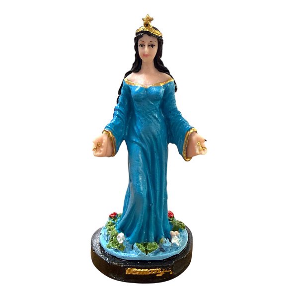 IMAGEM EM RESINA YEMANJA 12 CM