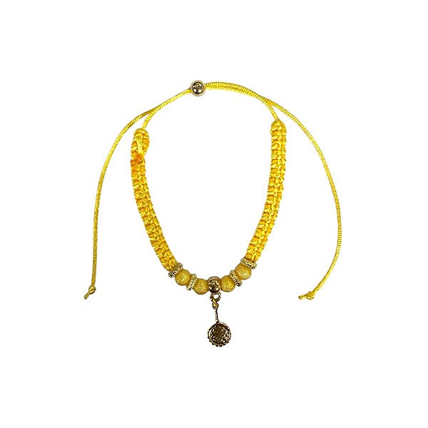 JOIA DOS ORIXÁS MACRAME OXUM