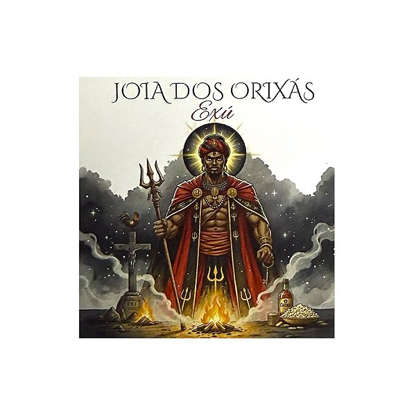 JOIA DOS ORIXÁS MACRAME EXÚ