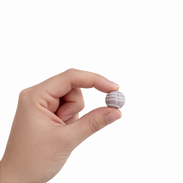 FIRMA PITANGA RAJADA LILÁS E BRANCO OPACO