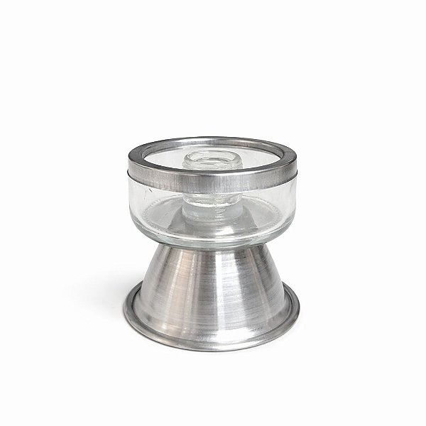 CASTIÇAL DE VIDRO VELA PALITO