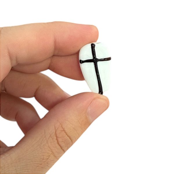 CAIXÃO COM FURO M BRANCO E PRETO