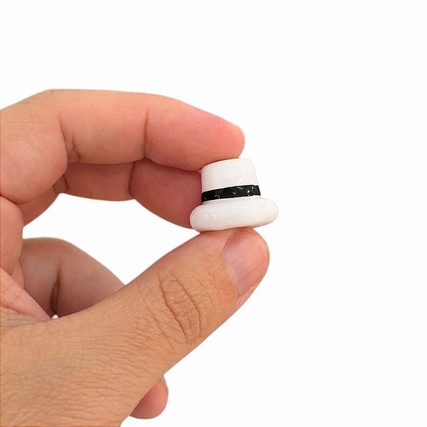 CARTOLA COM FURO M BRANCO E PRETO