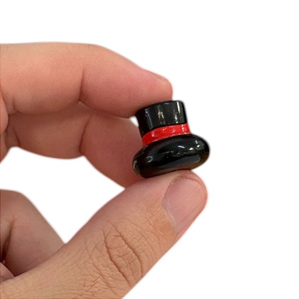 CARTOLA COM FURO M PRETO E VERMELHO