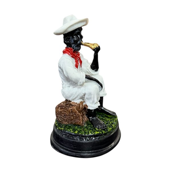 PRETO VELHO PADRÃO 15 CM EM RESINA