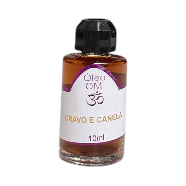 ÓLEO DE ESSÊNCIA OM 10 ML CANELA E CRAVO