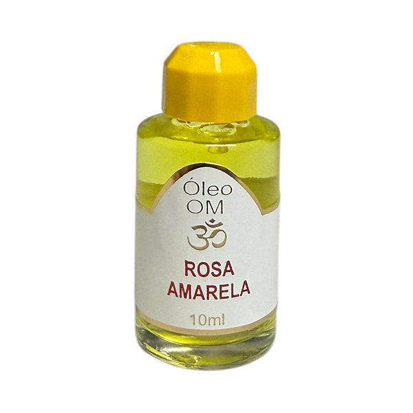 ÓLEO DE ESSÊNCIA OM 10 ML ROSA AMARELA