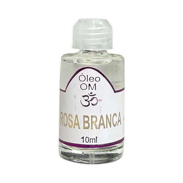 ÓLEO DE ESSÊNCIA OM 10 ML ROSA BRANCA
