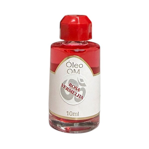 ÓLEO DE ESSÊNCIA OM 10 ML ROSA VERMELHA